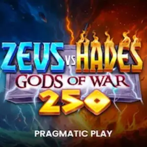 Race96 Casino selection featuring Zeus vs Hades Gods of War 250